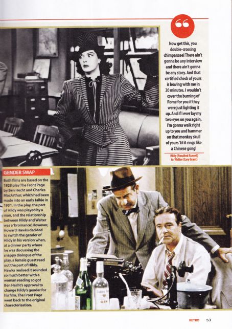 His Girl Friday - Yours Retro Magazine Pictorial [United Kingdom] (March 2021)
