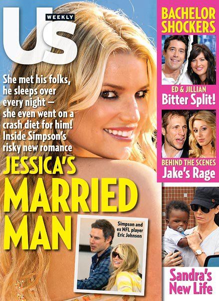 Jessica Simpson, US Weekly Magazine 19 July 2010 Cover Photo - United ...