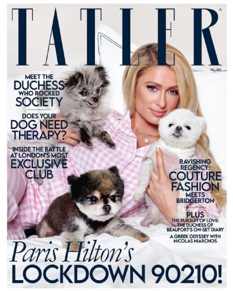 Paris Hilton - Tatler Magazine Cover [United Kingdom] (May 2021)