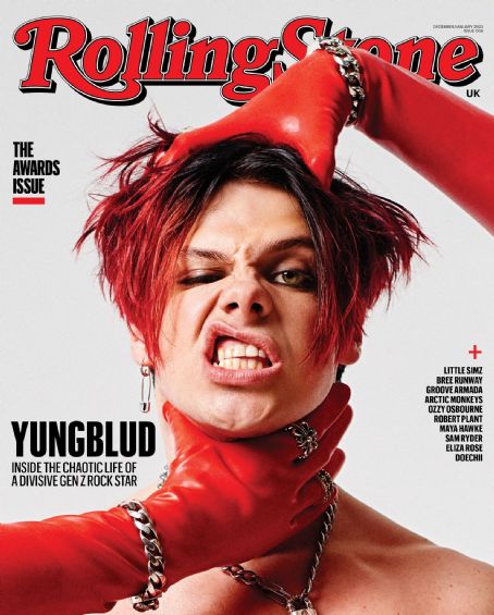 Yungblud, Rolling Stone Magazine December 2022 Cover Photo - United Kingdom