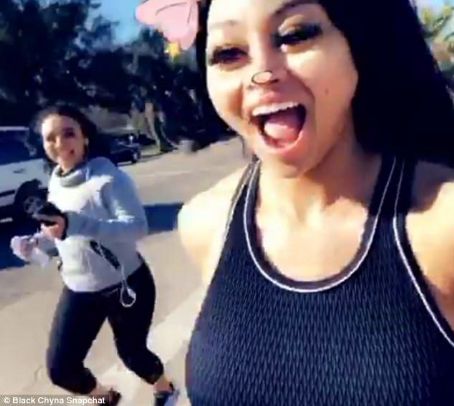 Blac Chyna, King Cairo, and Dream Kardashian Out in Los Angeles, California - January 21, 2018