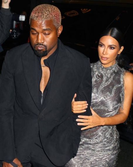 Kim Kardashian and Kanye West – Arrives at Cher Musical in New York