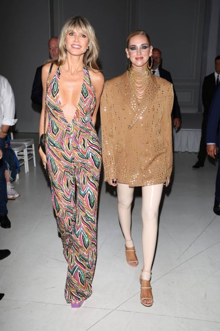 Heidi Klum – Moschino Fashion Show during the Milan Fashion Week 2022