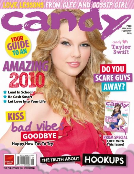 Taylor Swift, Candy Magazine February 2010 Cover Photo - Philippines