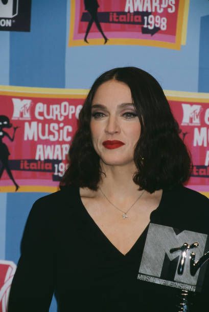 American singer Madonna wins the awards for Best Female Artist and Best ...