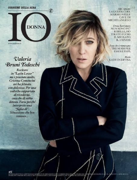 Valeria Bruni Tedeschi - Io Donna Magazine Cover [Italy] (14 March 2015)