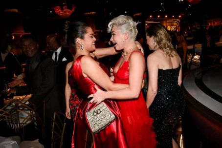 Selena Gomez and Florence Pugh -  81st Annual Golden Globe Awards - Arrivals (2024)