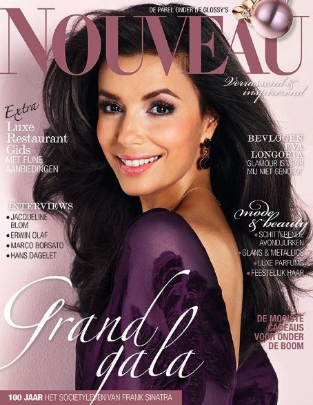 Eva Longoria, Nouveau Magazine December 2015 Cover Photo - Netherlands