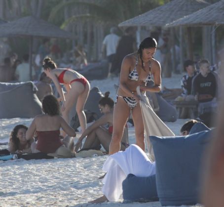 Michelle Rodriguez – In a bikini in Tulum