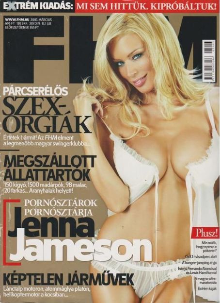 Jenna Jameson - FHM Magazine Cover [Hungary] (March 2007)