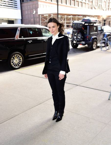 Keira Knightley – Seen outside CBS Studio in New York City