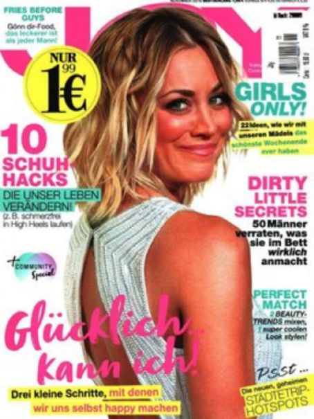 Kaley Cuoco - Joy Magazine Cover [Germany] (November 2018)