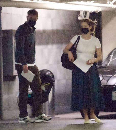 Jennifer Lawrence – Pictured with her newborn baby while out in Los Angeles