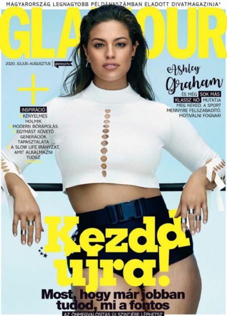 Ashley Graham Glamour Magazine July 2020 Cover Photo Hungary