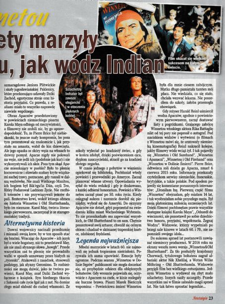 Winnetou - Nostalgia Magazine Pictorial [Poland] (December 2024)