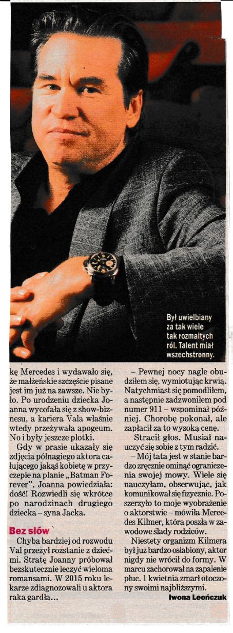 Val Kilmer - Rewia Magazine Pictorial [Poland] (23 April 2025)
