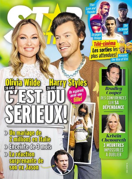 Olivia Wilde and Harry Styles - Star Systeme Magazine Cover [Canada] (15 July 2022)