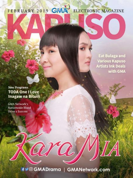 Barbie Forteza, Mika Dela Cruz - Kapuso Magazine Cover [Philippines] (February 2019)
