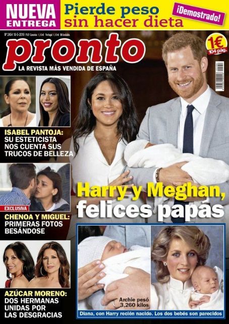 Archie Mountbatten-Windsor - Pronto Magazine Cover [Spain] (18 May 2019)