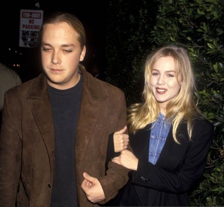 Actress Jennie Garth and boyfriend Daniel Clark attend the 100th Episode Celebration of "Beverly Hills, 90210" on February 06, 1994 at The Gate Nightclub in West Hollywood, California