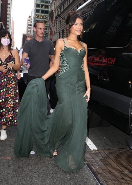 Madison Beer – Steps out from the Peninsula hotel ahead of the Met Gala ...