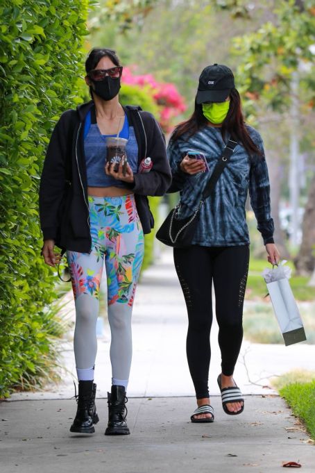 Sofia Boutella – In yoga outfit seen after gym in West Hollywood -  FamousFix.com post