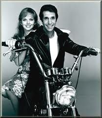 Henry Winkler and Linda Purl