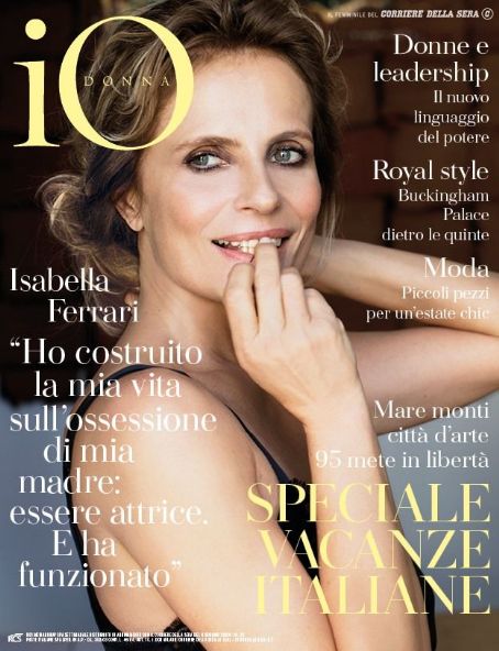 Isabella Ferrari - Io Donna Magazine Cover [Italy] (6 June 2020)