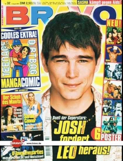 Josh Hartnett - Bravo Magazine [Germany] (1 August 2001)