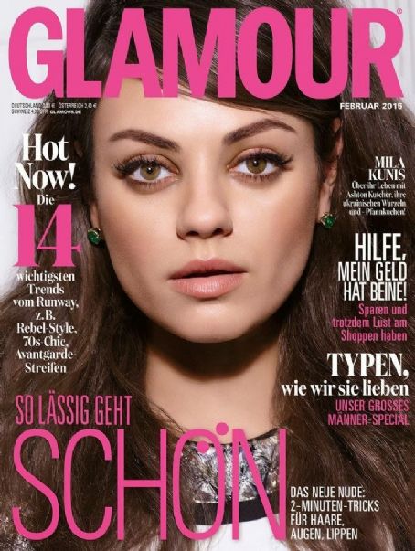 Mila Kunis - Glamour Magazine Cover [Germany] (February 2015)