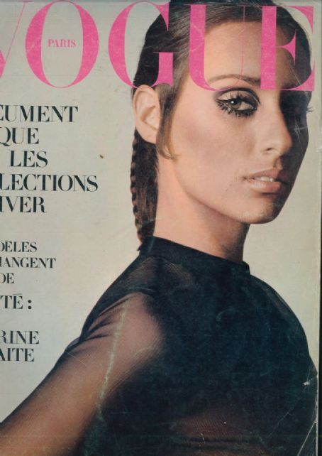 Cynthia Korman, Vogue Magazine September 1968 Cover Photo - France