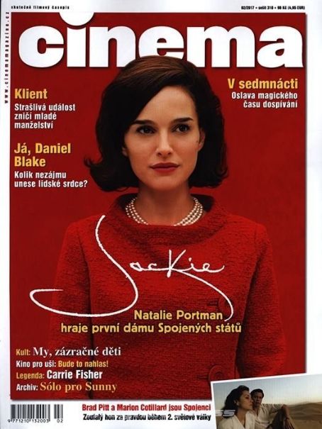 Natalie Portman - Cinema Magazine Cover [Czech Republic] (29 January 2017)