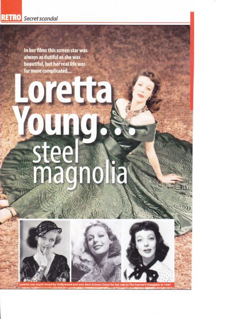 Loretta Young - Yours Retro Magazine Pictorial [United Kingdom] (8 December 2016)