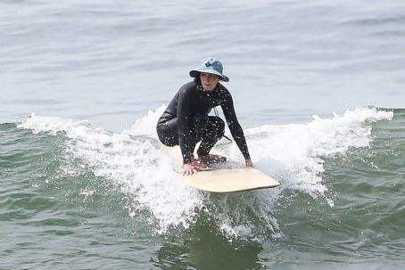 Leighton Meester – On a surf session in Malibu