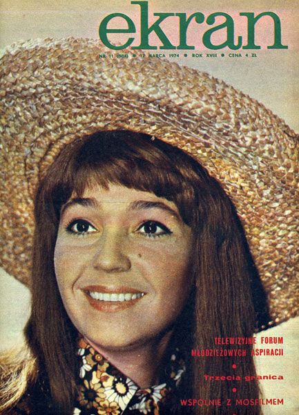 Lyubov Rumyantseva Ekran Magazine 17 March 1974 Cover Photo Poland 3125