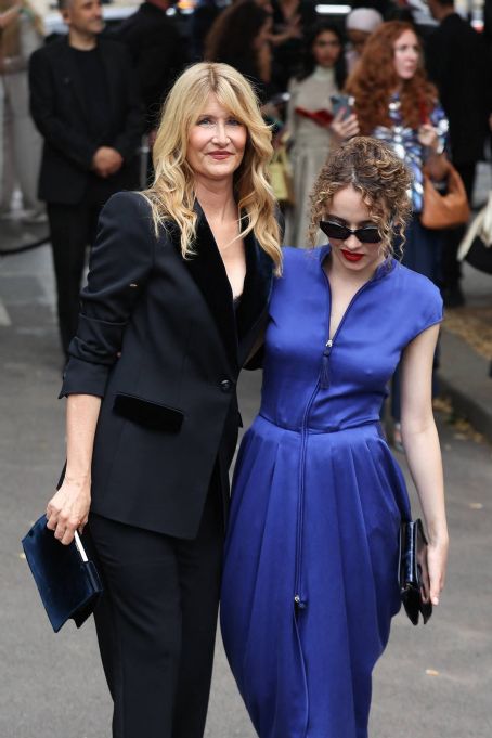 Laura Dern With Jaya Harper Giorgio Armani Prive Haute Couture