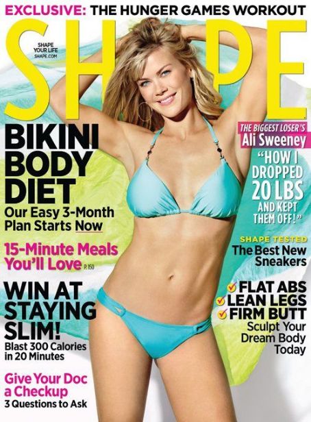 Alison Sweeney: Shape magazine’s April 2012 issue