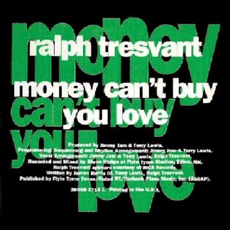 Money Can't Buy You Love - Ralph E. Tresvant - FamousFix.com post