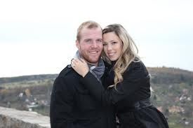 Bryan Bickell and Amanda Caskenette