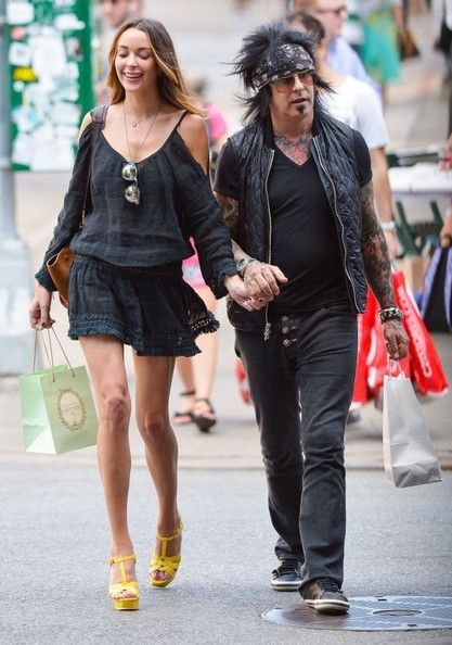 Nikki Sixx And Courtney Bingham Out In Nyc August 28 2014 Courtney Sixx Picture 35383047