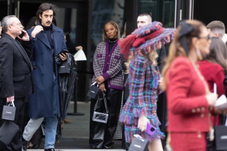 Savannah James – Exits Chanel fashion show in Paris