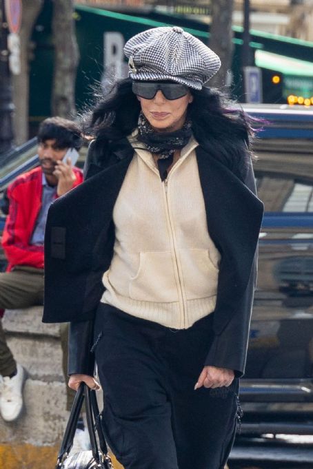 Cher at Gare du Nord Station in Paris