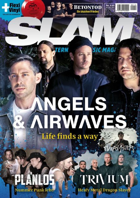 Angels & Airwaves - SLAM alternative music magazine Magazine Cover [Germany] (December 2021)
