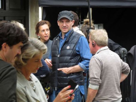 Adele Exarchopoulos on the set of new film ‘The White Crow’ in Paris