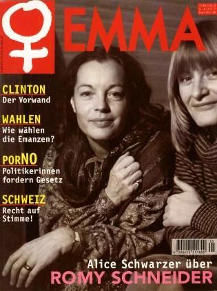 Romy Schneider, Emma Magazine September 1998 Cover Photo - Germany