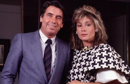Mila Ximénez and Manuel Santana