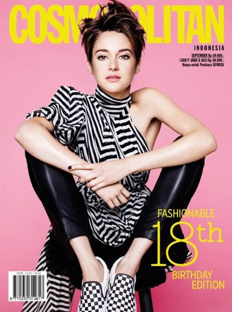 Shailene Woodley, Cosmopolitan Magazine September 2015 Cover Photo