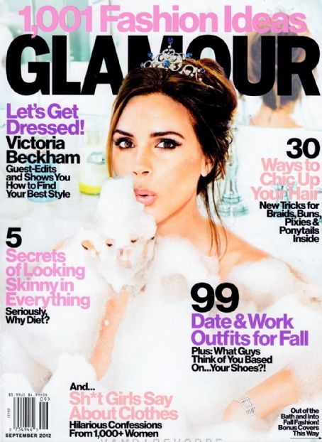 Victoria Beckham, Glamour Magazine September 2012 Cover Photo - United ...