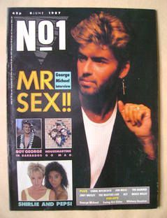 George Michael, No1 Magazine 06 June 1987 Cover Photo - United Kingdom