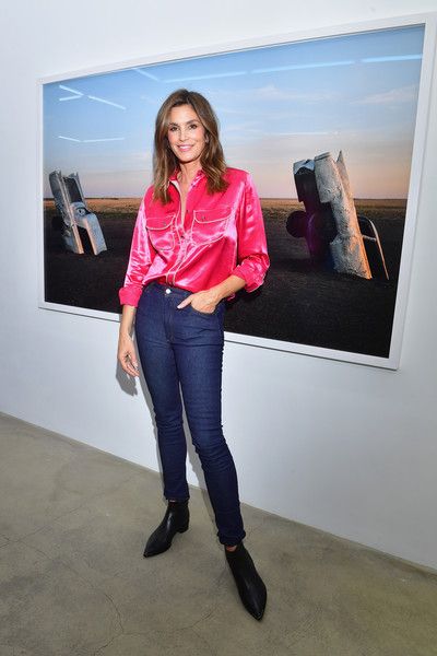 Cindy Crawford in the Boot-Cut Jean